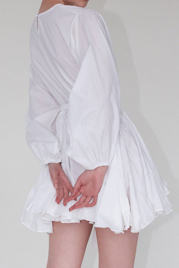 Alina Dress White